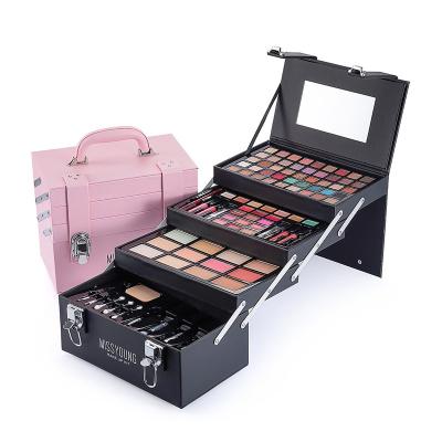 China Waterproof Ready to Ship 80 Colors Organic Korean Girl Cosmetics All in One Women Makeup Set Box Cosmetic for sale