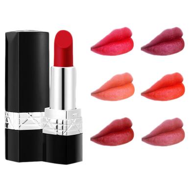 China Waterproof Ready To Ship High Dye Private Label Vegan Lipstick Custom Cruelty Free Matte Organic Wholesale Your Own Brand Lipstick OEM for sale