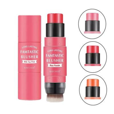 China Multifunctional waterproof and long lasting wholesale waterproof blush stick for sale