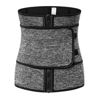 China Neoprene Zipper Waist Closure Sports Waist Trainer Cincher Trainer Antibacterial Wholesale for sale