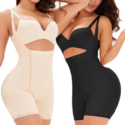 China China Wholesale Antibacterial Shapers Padded Slim Body Shapewears Quality And Quantity Assured Butt Bodysuit For Women for sale