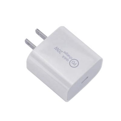 China PD 20W Usb C C Usb Fast Charging Charger For Iphone 12 USB Adapter for sale