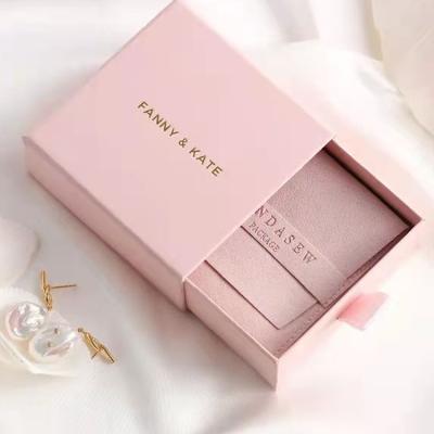 China New Reused Jewelry Ring Box Packaging Materials Packaging Design Drawer Box Paper Solution for sale