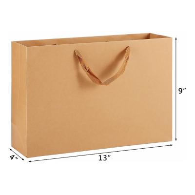 China Wholesale Hot Sale Quality Recyclable Kraft Paper Shopping Bag Wholesale for sale