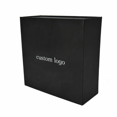 China Trust Business Luxury Rigid Cardboard Customized Clamshell Jewelry Gift Box Paper Box for sale