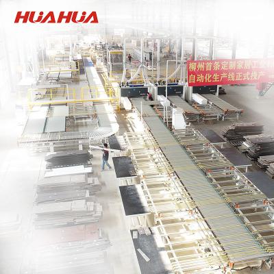 China HUAHUA China Automatic Panel Furniture Production Line Manufacturers Suppliers Custom Cnc Router Furniture Product Line for Sale for sale