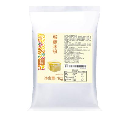 China Boduo Bubble Tea Ingredients Cake Flavor Powder 1kg for sale