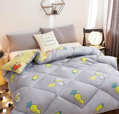 China Viable Air Conditioning Queen Size Heritage Bed Ultrasonic Cotton Quilted Fabric Comforters Wholesale On Sale for sale