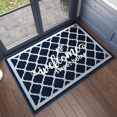 China Wholesale Stain Resistant Reception Mats For Inside Outside Door Anti Skid Backing Entrace Door Mats Rug And Carpet For Home Office Kids Room for sale