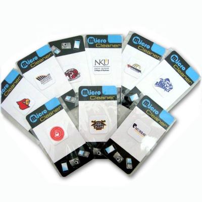 China For Trade Show Customer Logo Printed Reusable Sticky Screen Cleaning Wiper for sale