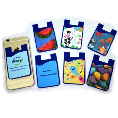 China Popular Fashion Gift Mobile Phone Silicone Pouch With Screen Cleaner For Phone for sale