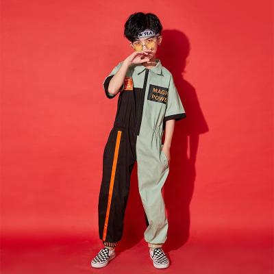 China Wholesale Hip Hop Street Dance Costume Rompers Hip Hop Clothing Boys Kids Clothing Set for sale