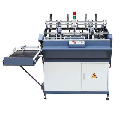 China Book Page Gluing Guard ZY440 Gluing Machine For Top Notebook And Hardcover Book for sale