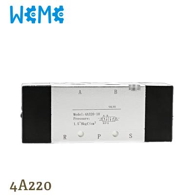 China WeMe Airtac Cost Effective Type 4A220 Series 5Way Dual Air Pilot Valve, Air Control for sale