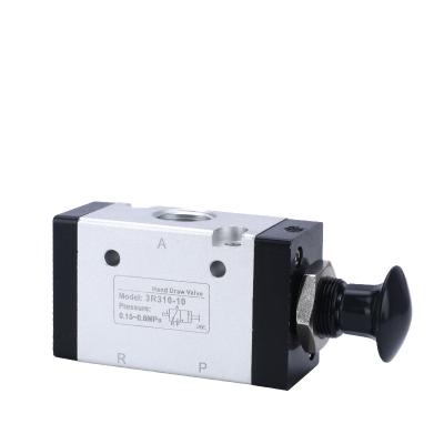 China Cost Effective Airtac Type 3R300 (3L300) Series Push-Pull Valve, 3 Way for sale