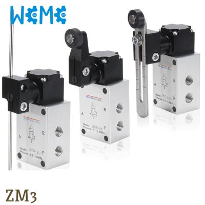 China Cost Effective ZM3 Series , WeMe Airtac Type 3 Way Manual Valve for sale