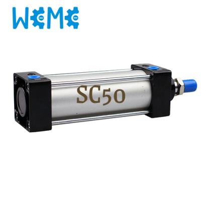 China Cost effective Airtac type SC50-200 series air standard double acting cylinder, all standard stroke are in stock for sale