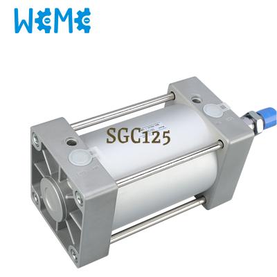 China Cost effective Airtac type SGC125-200 acting standard double air cylinder, all standard stroke are in stock for sale