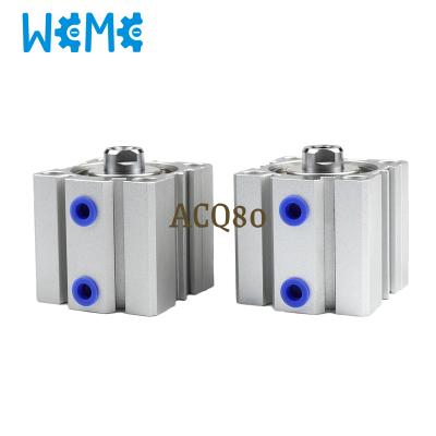 China Cost Effective Type ACQ80-50 Series Compact Actuator , Airtac Double Acting for sale