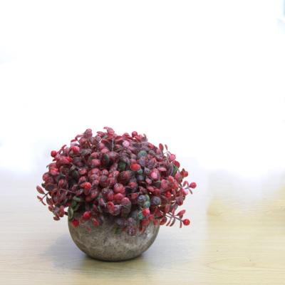 China Hot Minimalist Amazon Hydrangea Flower Plant Artificial Bouquet Pot Living Room Wedding Party Garden Decor for sale