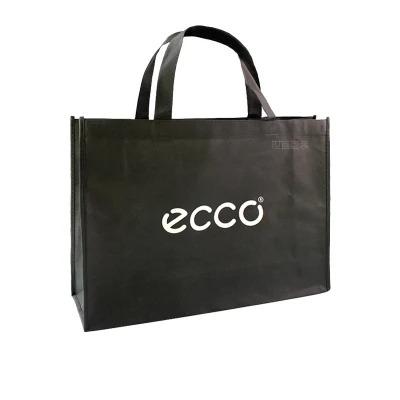 China Fashion Eco-Friendly Recyclable Custom Black Gift Kraft Shopping Paper Bags With Logo Printed for sale