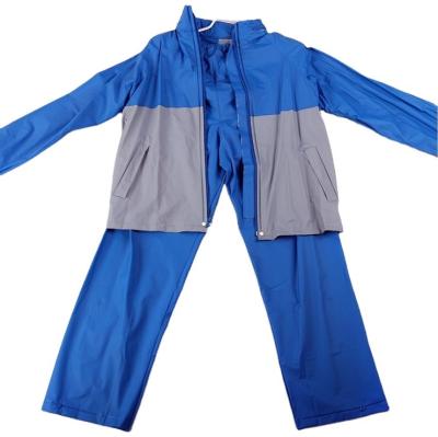 China 100% Waterproof/Windproof Fashion PVC Kids Raincoat Rain Rain Suit With Jacket And Pants for sale