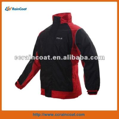 China Durable Waterproof Nylon Men's Rain Jacket for sale