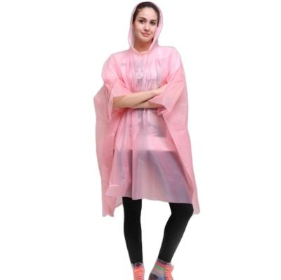 China Lightweight Cheap Adult Plastic Raincoat Emergency Raincoat Custom Wholesale for sale