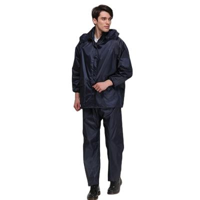 China Bachelor Raincoats Manufacture Price Polyester Rain Gears Raincoat In Winter for sale