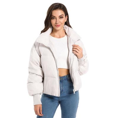 China OEM Sexy Stripper Cropped Coat Woman Lightweight Jacket Winter Windproof Jacket Down Winter Coat for sale