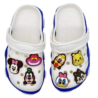 China Eco-friendly Mickey Minnie Duck PVC Mixed Styles Shoe Charm Shoe Decorations Shoe Buckles for sale