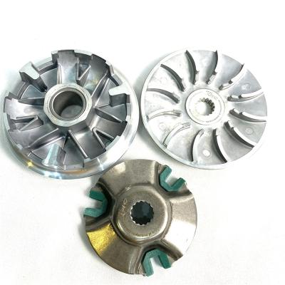 China steel aluminum +stainless New Listing Kao Motorcycle Spare Parts Mio /Vino Cvt Scooter Transmission Performance Racing Variator Kits Drive Face Pulley for sale