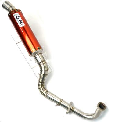 China KAO The MILLIONS Motorcycle 180cc Muffler Aluminum Steel Professional Racing Exhaust Tube +stainless KAO The MILLIONS DE For Yamaha for sale