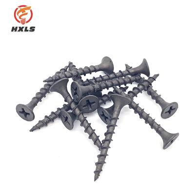 China Pan for wholesale high quality gray phosphor particle board / timber screws#6*1-1/4