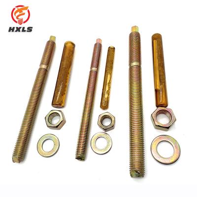 China Building construction anchor bolt M8-M30chemical price/4.8/8.8/10.9/12.9 for sale