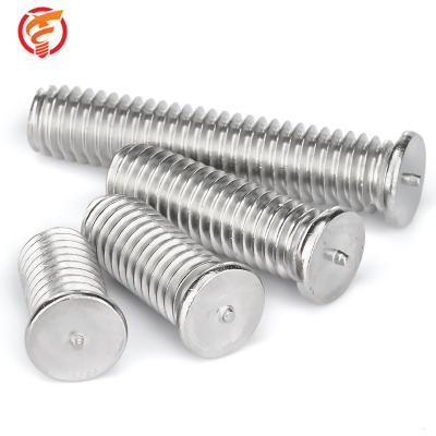 China 304 Stainless Steel Screw Screws Spot Welding M3M4M5M6M8 Construction Welding Welding Screws for sale