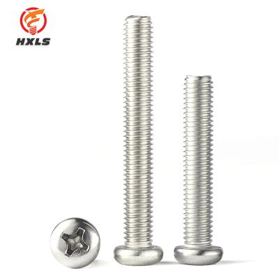 China Factory Direct Sale Round Din 7985 Phillips Slotted Mushroom Head Machine Screws for sale