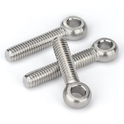 China Applied to GB 798 eye bolts 304 stainless steel ring lifting swivel screwM5M6M8M10 for sale