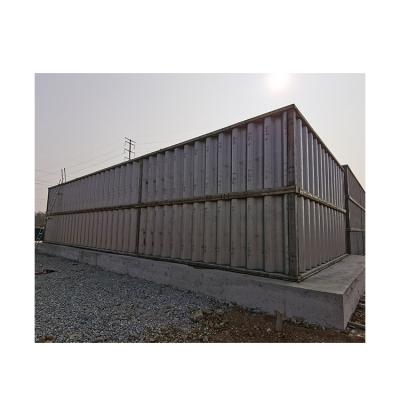 China 75m3/day Hotels Containerized Integrated Unit Domestic Sewage Treatment System for sale