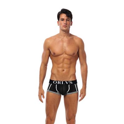 China Anti-Static Cotton Men's Underwear, Breathable, Sexy, Training, Comfortable And Boxer Shorts For Men for sale