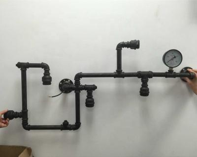 China Retro Vintage Modern Decorative Industrial Style Pipe Lamp Wall Light for sale