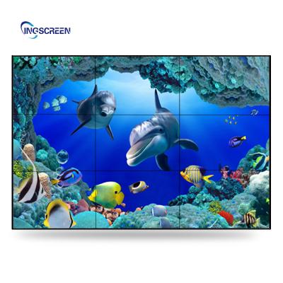 China 49 Inch Indoor LCD Screen Advertising Digital Screen Wall Mounted Signage Screen Indoor Video Wall Display for sale