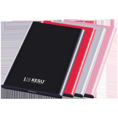 China Hdd aluminum KESU 2.5 inch USB 3.0 hard disk drive 750gb sata laptop external hdd for sale