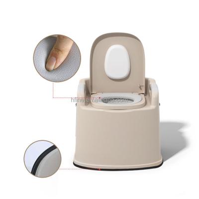 China Modern portable toilet | Indoor outdoor chest of drawers with inner bucket and removable paper holder for sale