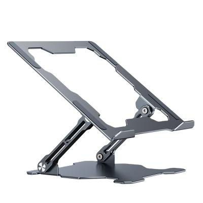 China Large Area Adjustable Foldable Foldable Cavity Bracket One-Piece Laptop Elevator Portable Tablet Cooling Stand (Waist) Bracket for sale