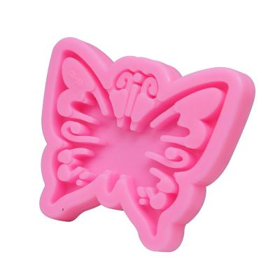 China HUAMJ Ebay Butterfly Shape Silicone Mold Hot Viable Ice Cube Tray DIY Silicone Cake Mold for sale