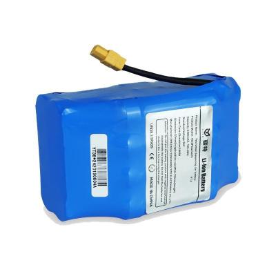 China Electric bicycles/scooters 36V 42V balance car electric vehicle lithium battery pack for sale