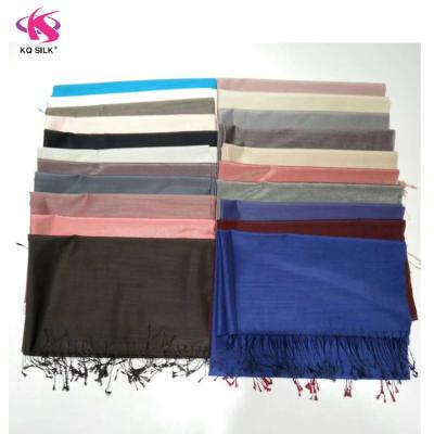 China Best-selling Christmas woolen scarf winter wool eco-friendly silk wool scarf shawl for sale