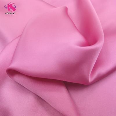 China Simple Hot Sale Chinese Silk Satin Silk Fabric Price Per Meter Plain Dyed Charmeuse Silk Fabric for sale