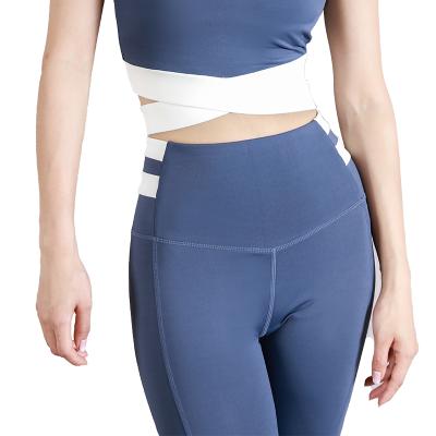 China High Quality Breathable Hot Selling Cross Ladies Yoga Gym Fitness Sets Workout Cloth Sports Women's Sets for sale